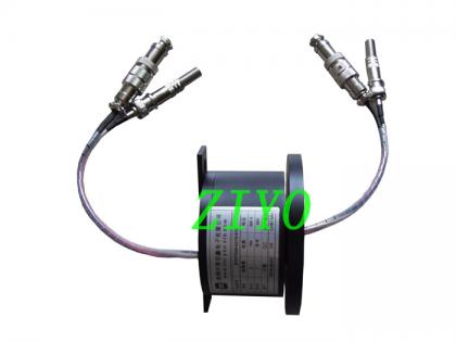 The video signal and power hybrid slip ring