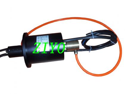 gas (liquid) hybrid power slip ring